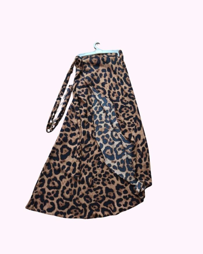 Pollera animal print